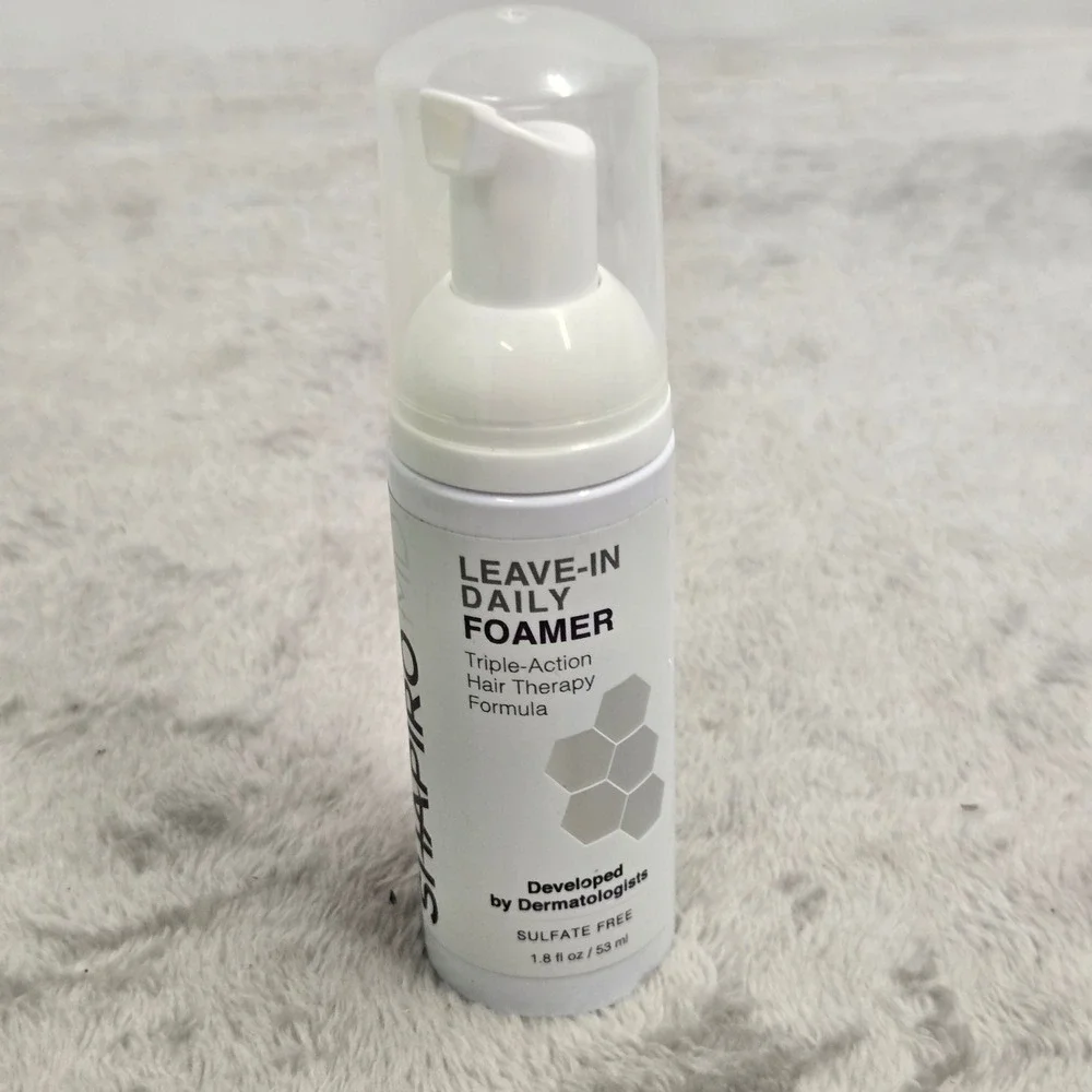 Shapiro MD Leave-In Daily Foamer Hair Therapy 1.8oz Sulfate Free Treatment